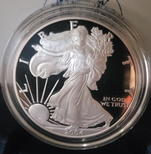2004 1 oz Silver American Eagle (Brilliant Uncirculated)