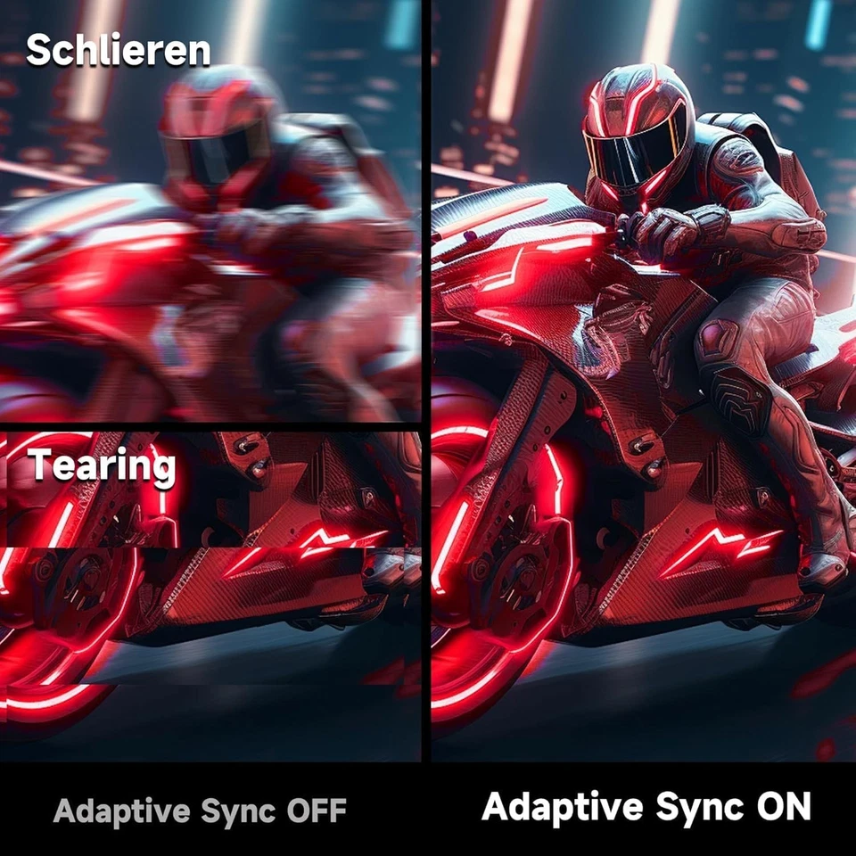 Monitor para juegos KOORUI 27 pulgadas, QHD 2560x1440p, 200 Hz, 1 ms rápido IPS, HDR400,...  - Imagen 4 de 4