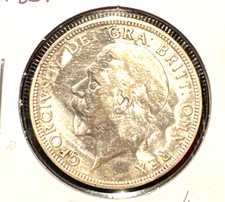 Great Britain 1931 Florin KM 834 AU cleaned