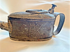 Vintage Kayes Patent Oil Can Oiler ¼ pint  15A. Pie Crust Classic Antique Rare — photo 2
