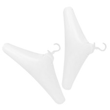 2 Pcs Collapsible Hangers for Travel Foldable Garment Rack Portable Compact