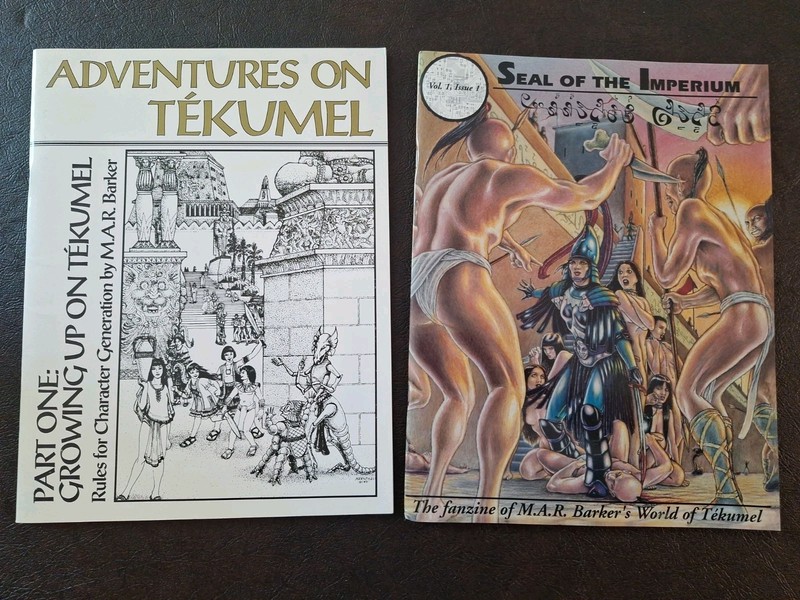 Adventures on Tekumel: Part One - Growing Up On Tekumel | 1992 + Fanzine