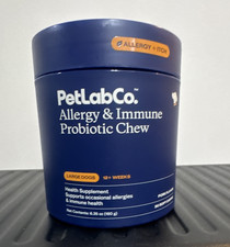 PetLabCo. Allergy Immune Probiotic Soft Chews Large Dogs 01/2027
