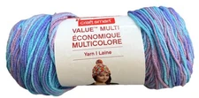 Craft Smart Value Multi Yarn "Lotus Blossoms" 1 Skeins #749