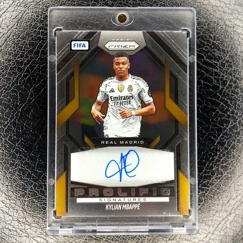 Kylian Mbapp 2025 Panini Prizm Kylian Mbapp Auto
