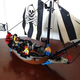 LEGO System Pirates Renegade Runner 6268 In 1993 Used Retired W/Manual As Is