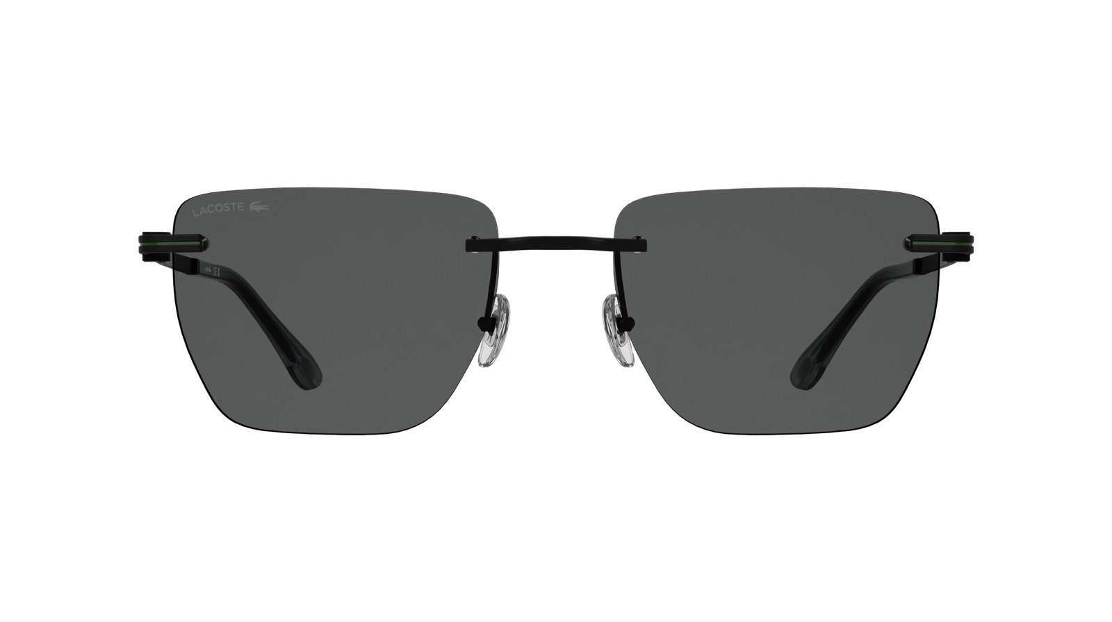 LACOSTE L282S 002 MATTE BLACK/GREY 55/19/150 Men's Sunglasses thumbnail 2