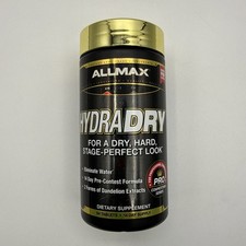 ALLMAX HydraDry 84 Tablets 14-Day Pre-Contest Water Loss System Exp 01/27