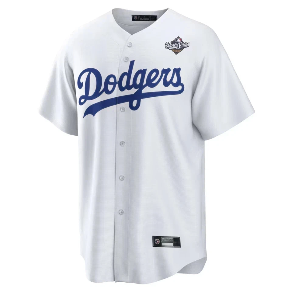 Yoshinobu Yamamoto #18 Dodgerss 2025 World Series Home Printed Player Jersey