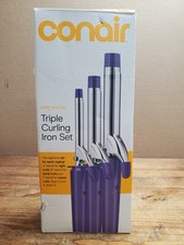 Conair Triple Curling Iron Set