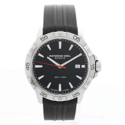 Raymond Weil Tango 8160 Black Dial Quartz Men Watch item# 64351