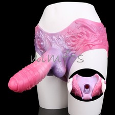 Penis Sheath Male Bigger Sleeve Girth Reusable Condom Extender-Enlarger-Enhancer