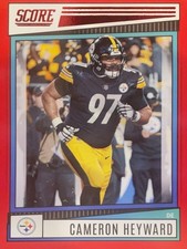 Panini 2022 Score Cameron Heyward #215 Pittsburgh Steelers Base Set