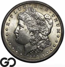 1903 Morgan Silver Dollar Coin, Lustrous