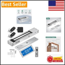 High-Strength Electromagnetic Door Lock Kit - Remote Control  Durable Design