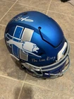 Barry Sanders Signed Inscribed Detroit Lions Speedflex Helmet