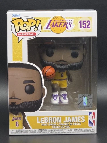 Funko Pop LeBron James #152 Basketball NBA Los Angeles Lakers Vinyl Figure
