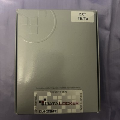 DataLocker DL4 FE 2 TB Portable Hard Drive - External - TAA Compliant