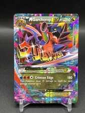 Pokémon TCG M Garchomp EX Holo Black Star Promo #XY168 on eBay