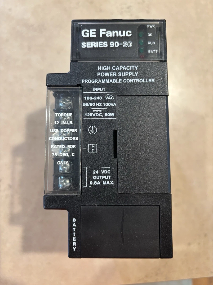 GE Fanuc Industrial Power 90-30 Controller Platform Supplies for