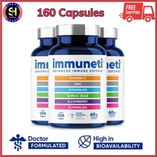 Immuneti - Advanced Immune Defense, 6-in-1 Powerful Blend Of Vitamin C,Zinc, 3Pk