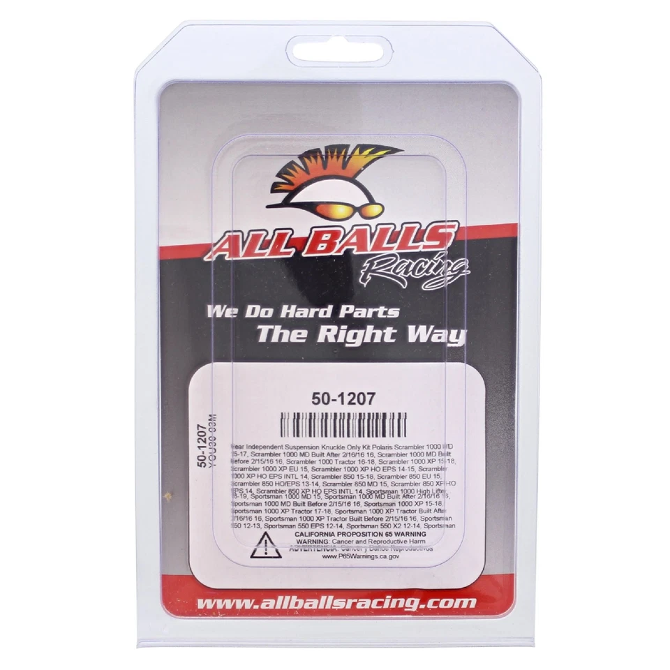 All Balls Rear Independent Knuckle Side Kit 50-1207 For Polaris Sportsman 850 WV - Image 4 of 4