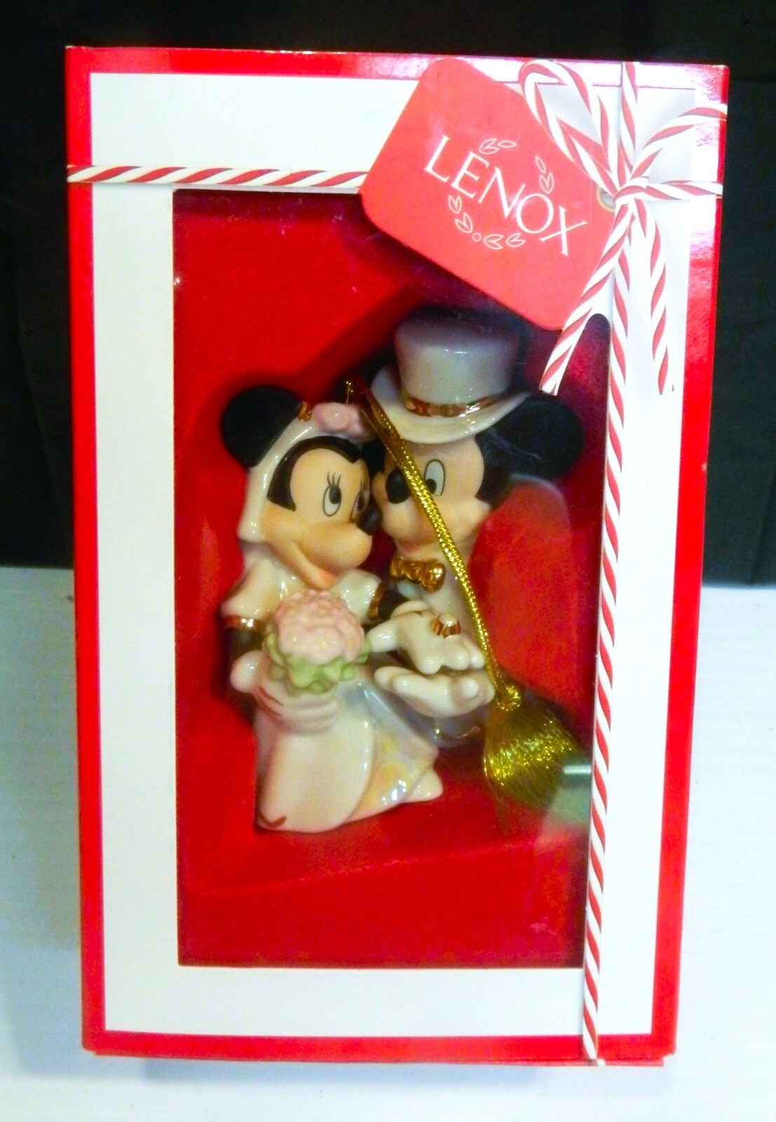 Lenox Minnie's Dream Wedding Ornament 877766 B10 for sale online eBay