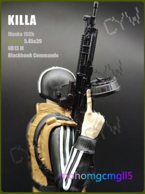 Handmade 3D Printing Tarkov KILLA Figure Resin Model Collect DIY