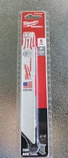 🔥 Milwaukee Tool 48-00-5186 6" 24 Tpi   Sawzall Blades - 3X LIFE(5 PACK)🔥🔥🔥