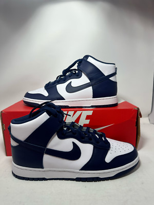 Brand New Nike Dunk High Championship Navy Men's DD1399-104 & GS DB2179-104