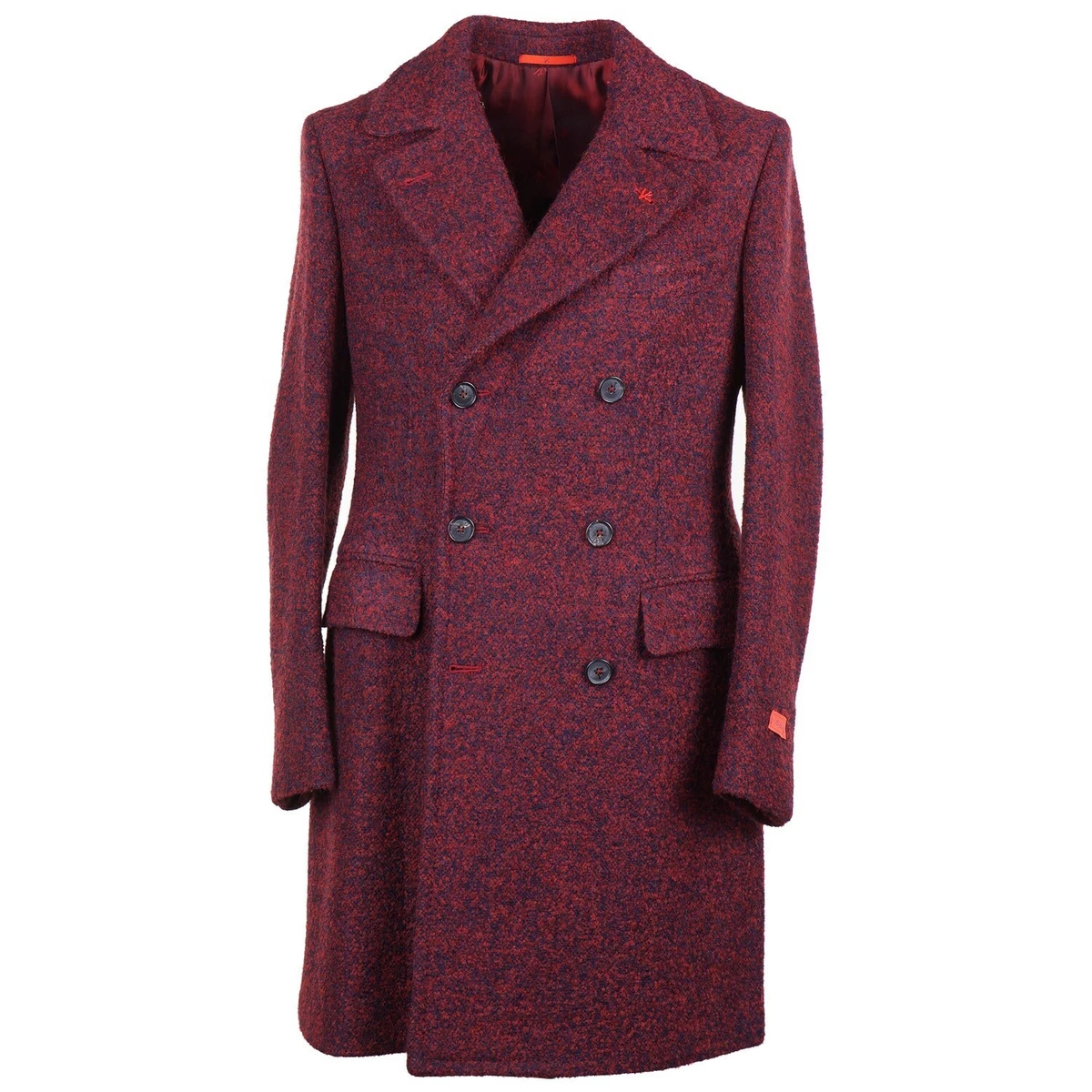 Isaia overcoat cheap