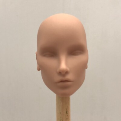 Fashion Royalty FR White Skin Elise Elyse Jolie Blank Face 1/6 Scale Doll Head