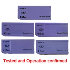 256MB/128/8MB For Sony Memory Stick MS Card, Long MS, For Sony Camera Old Model