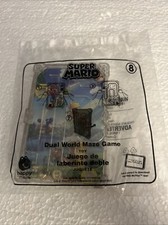 2018 McDonald's Nintendo Super Mario Happy Meal Sealed Toy 8 Dual World Maze