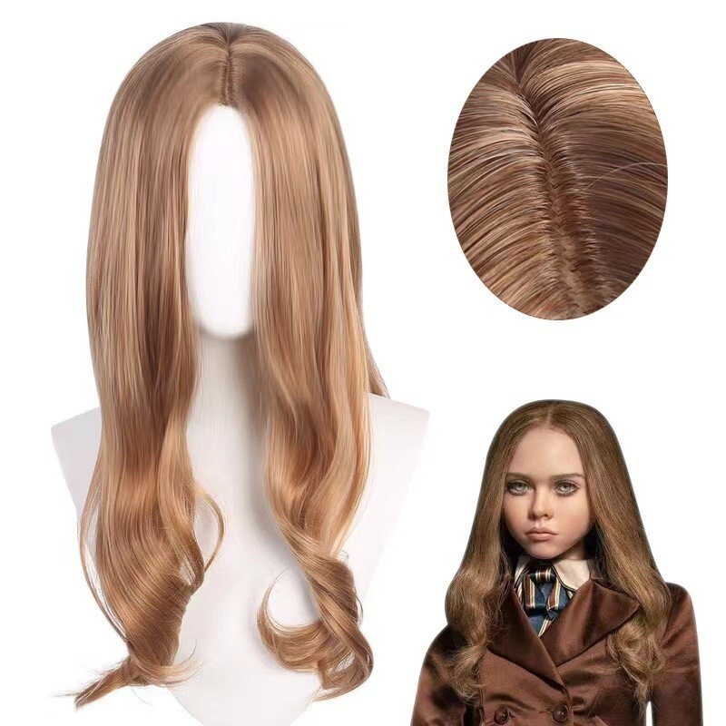 ✨Megan 14” #6 and #8 Lace Front Brown  Wig NWT* M3GAN 2.0 M3gan Chestnut Brown Wavy Lace Front Synthetic  main image 4