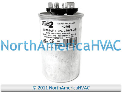 Jard Mars Mars2 Round Capacitor 20/10 uf MFD 370 volt 12208