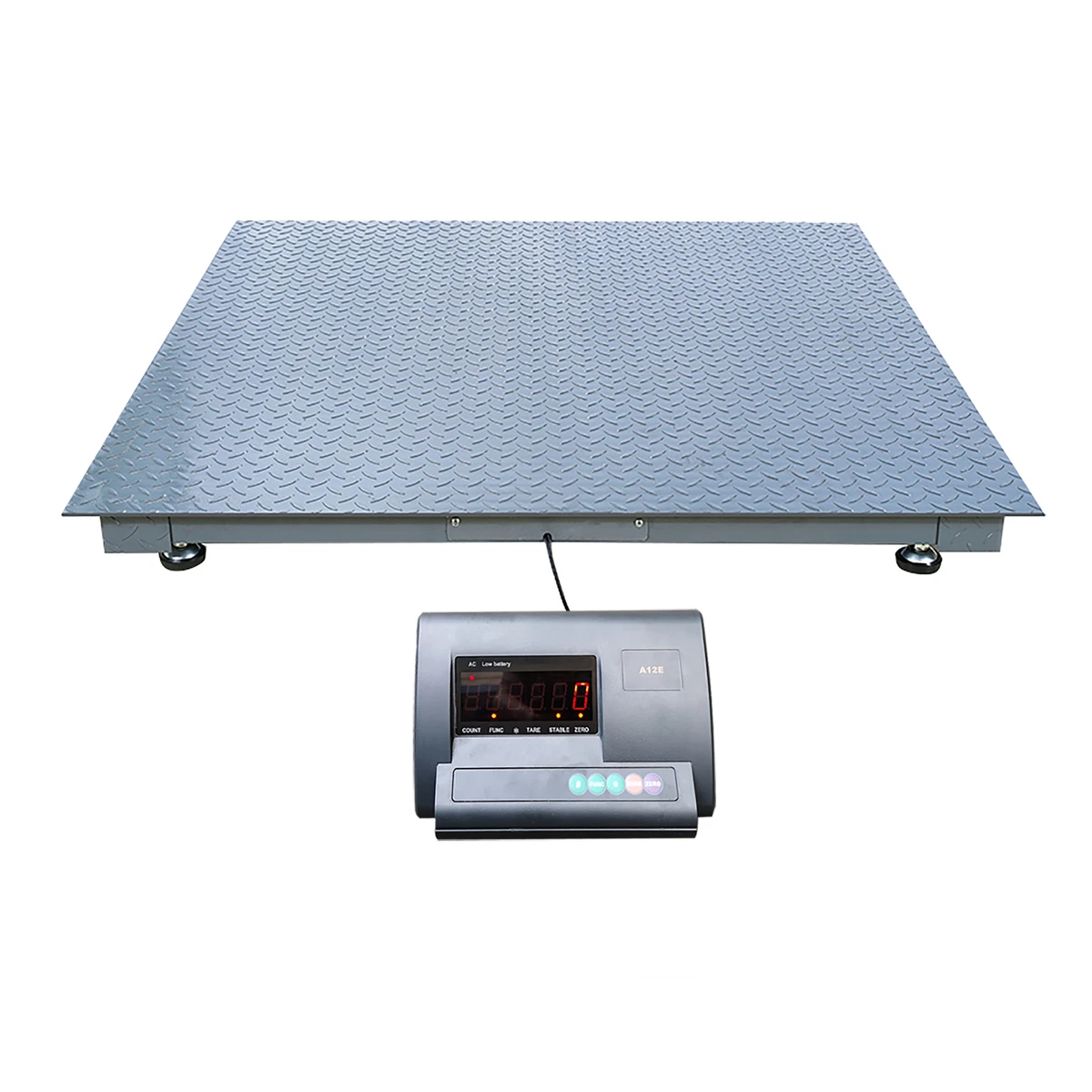 Digital Floor Pallet Scale Platform Ground Flatbed Shipping