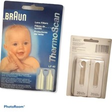 New Braun Ear ThermoScan Thermometer Lens Filters 40/Pack LF40 Safe  Accurate
