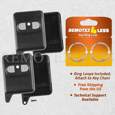 2 For EZSDEI471 - Automate Merlin Sidewinder Keyless Entry Remote Shell Case