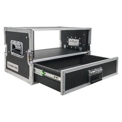 Sound Town 4U Rack Case 2U Drawer for 19'' Amps/Mixers/Mic Receivers STRC-4U2DR