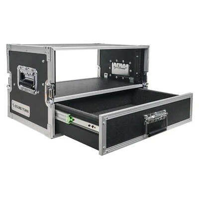Sound Town 4U Rack Case 2U Drawer for 19" Amps/Mixers/Mic Receivers STRC-4U2DR
