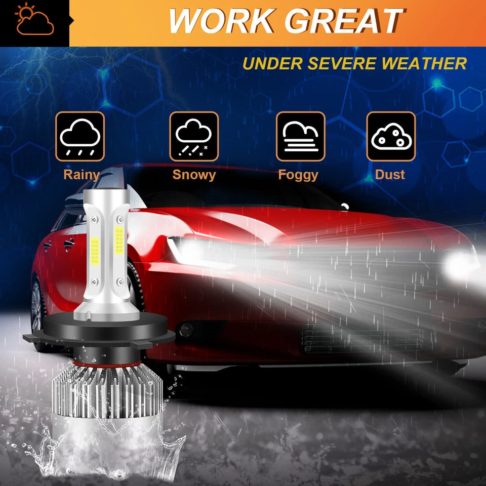 Faros redondos LED de 7 pulgadas para camioneta Chevrolet 1954-1957 3100 1956-1959 Foto 3 de 4