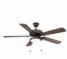 Trice 52 in. LED Espresso Bronze Ceiling Fan YG269BP-EB
