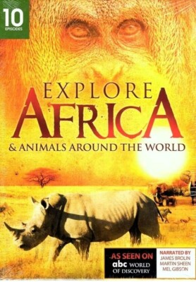 [New] Explore Africa & Animals Around the World (DVD, 12) ABC World of Discovery