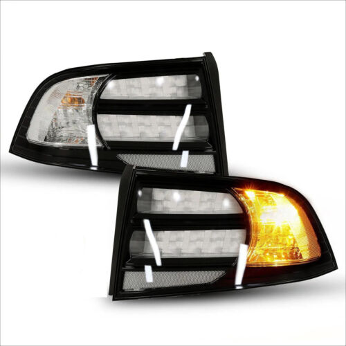 Rear Tail Light For 2004-2008 Acura TL Black Housing Clear Lens Halogen LH RH - Picture 24 of 24