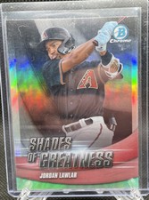 2022 Bowman Chrome Shades of Greatness Jordan Lawler SG-4 Arizona Diamondbacks