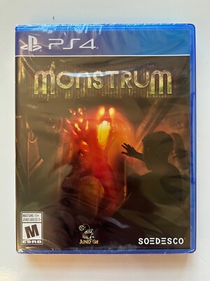 Monstrum Sony PlayStation 4 PS4 PS5 New Factory Sealed Soedesco