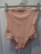 HONEYLOVE SUPERPOWER SHAPER BRIEF WITH STRAPS IN ROSE TAN SIZE XL