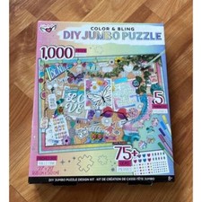 Color Blind DIY Jumbo Puzzle 1000 pieces 27 x 20 inches