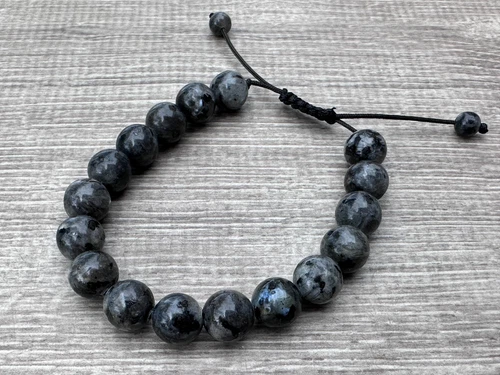 Grade A++ Edelstein Perlen verstellbar Armband 10 mm, echte Kristalle Armbänder - Bild 88 von 124